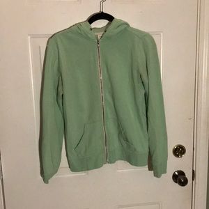 Mint green hoodie